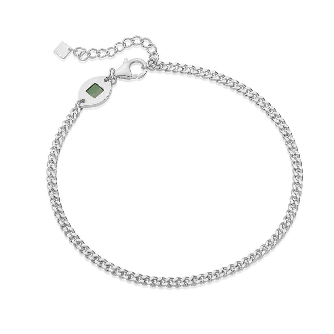Cuban Bracelet 3mm - זהב 14 קראט
