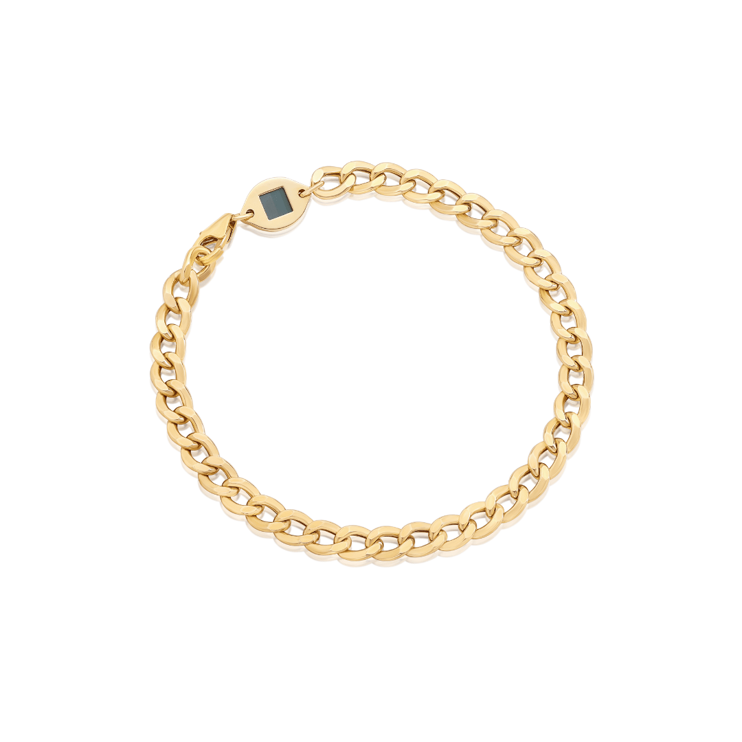 Cuban Bracelet 5mm - זהב 14 קראט