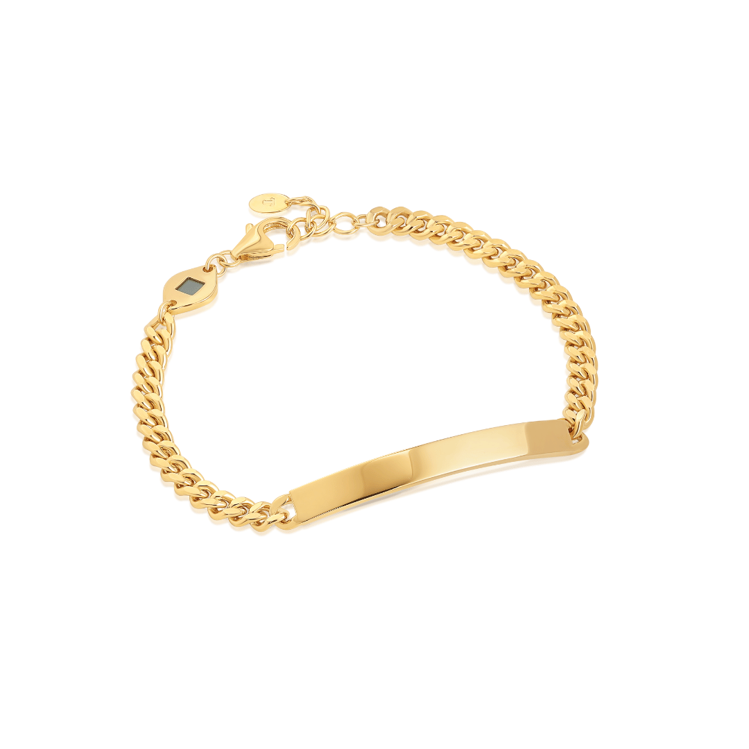 Cuban Plate Bracelet for men - 5mm