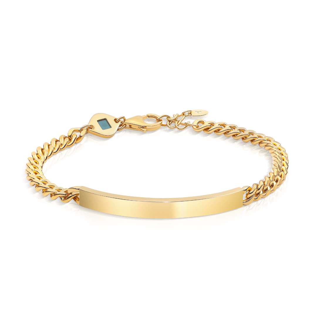 Cuban Plate Bracelet for men - 5mm