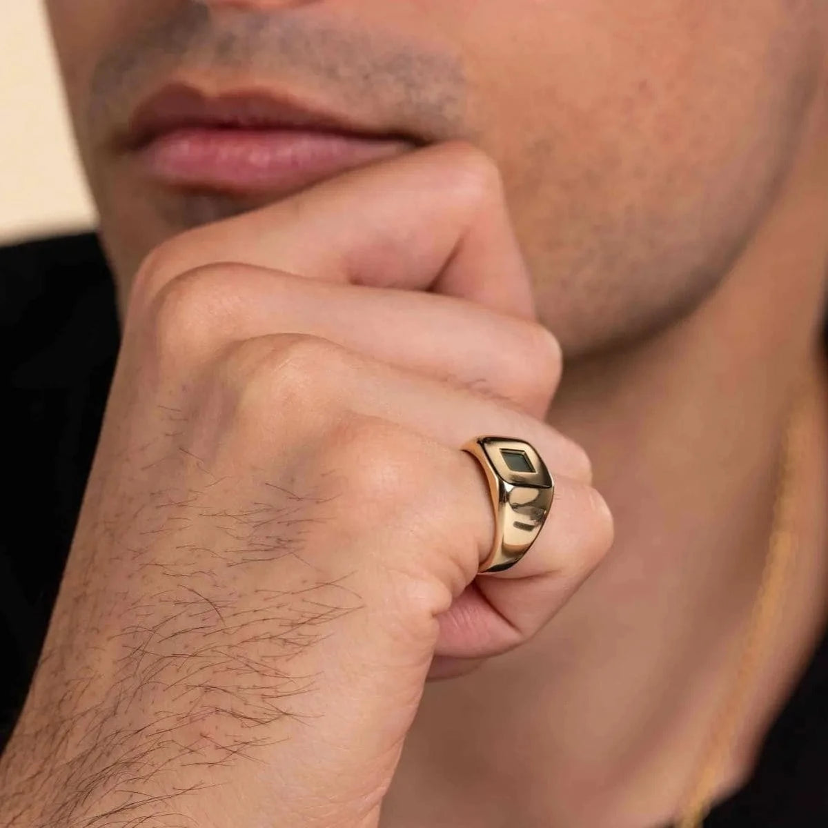 The Signature Ring - זהב 14 קראט