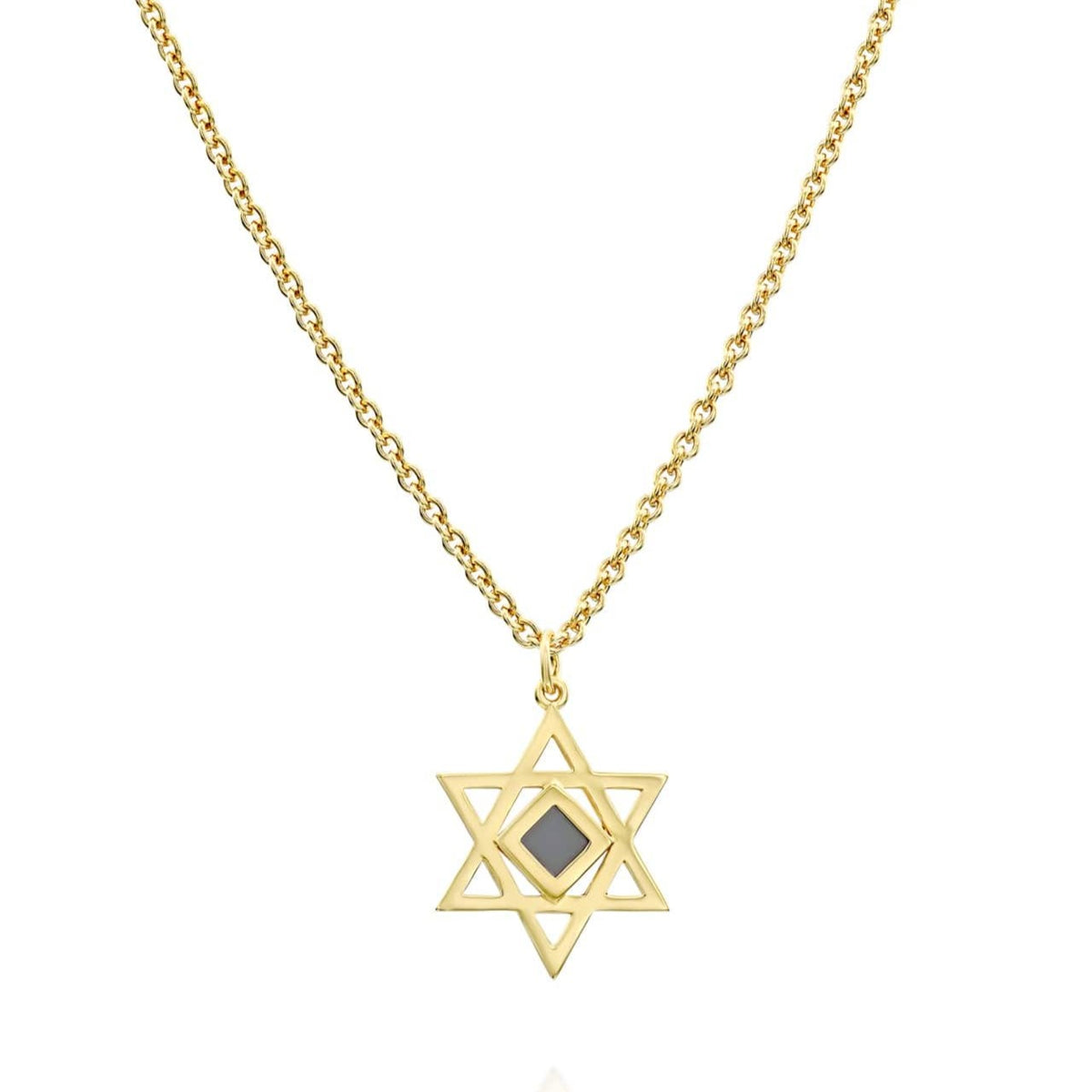Star of David Necklace for Men