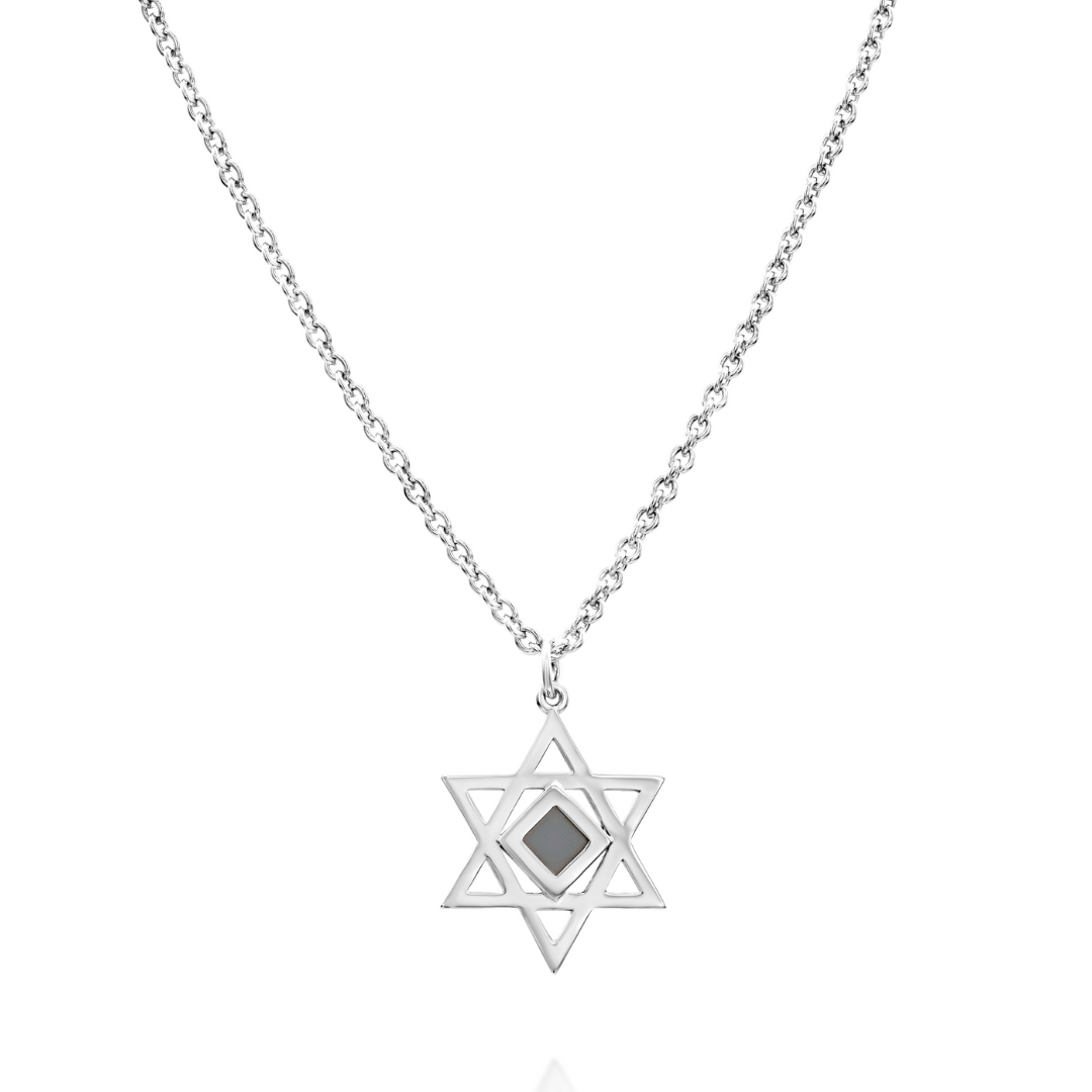 Star of David Necklace for Men