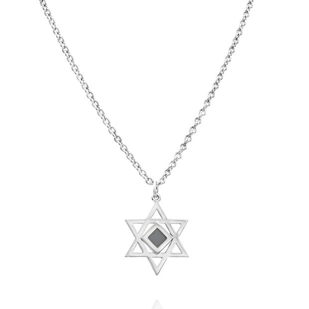 Star of David Necklace for Men