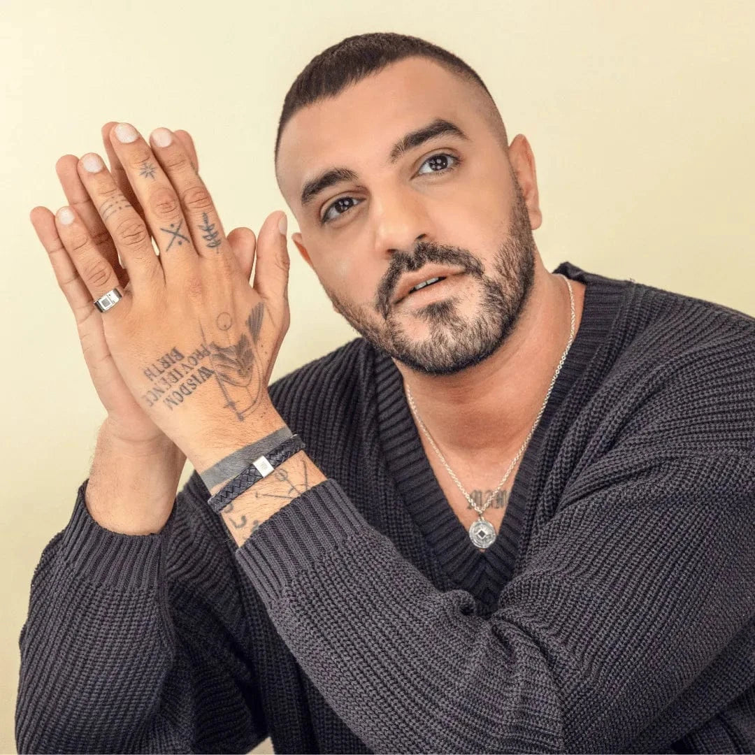 The Compass Necklace - זהב ויהלומים