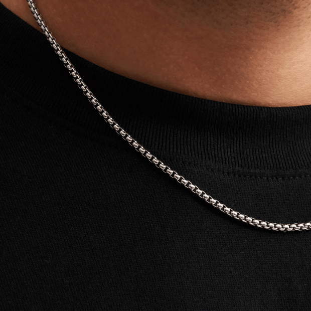 Box Necklace - 3mm