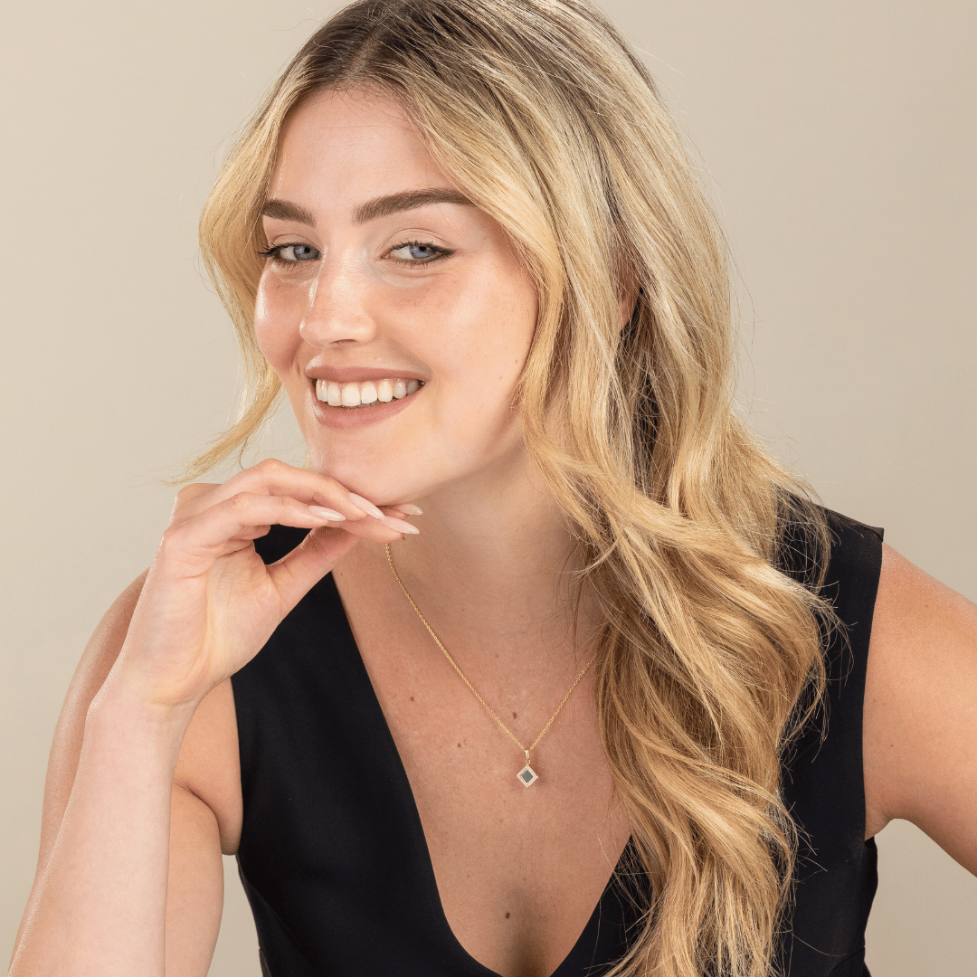 The Radiant Necklace - זהב ויהלומים