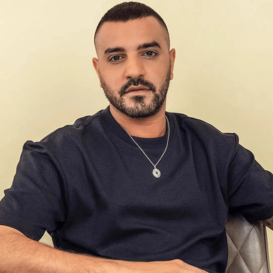 The Compass Necklace - זהב ויהלומים