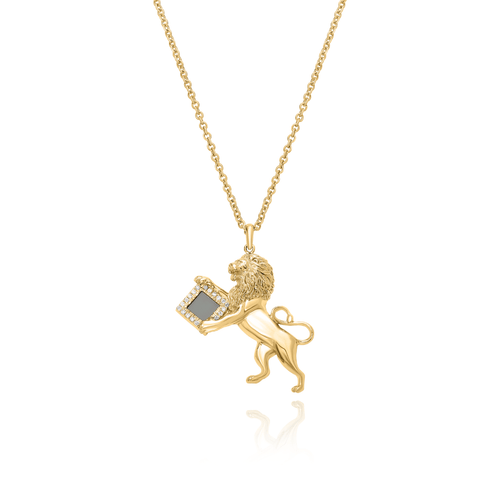 Lavy Necklace - זהב ויהלומים