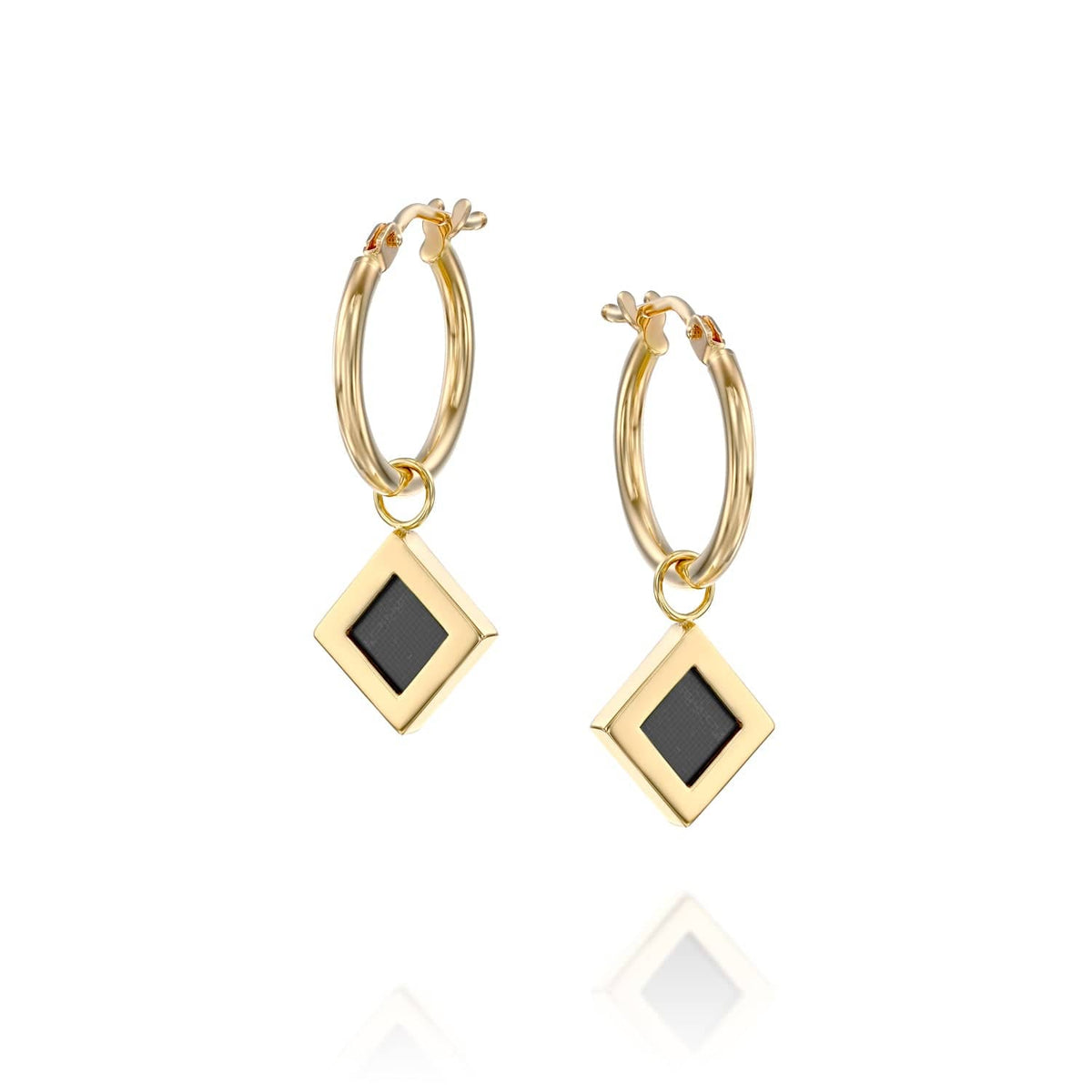 Gypsy Earrings - זהב ויהלומים