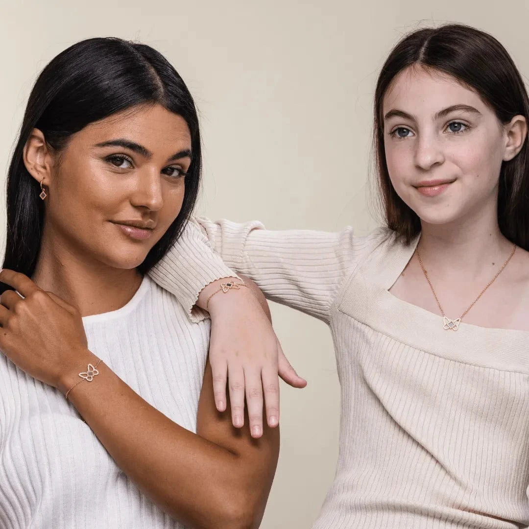 Butterfly Bracelet - זהב ויהלומים