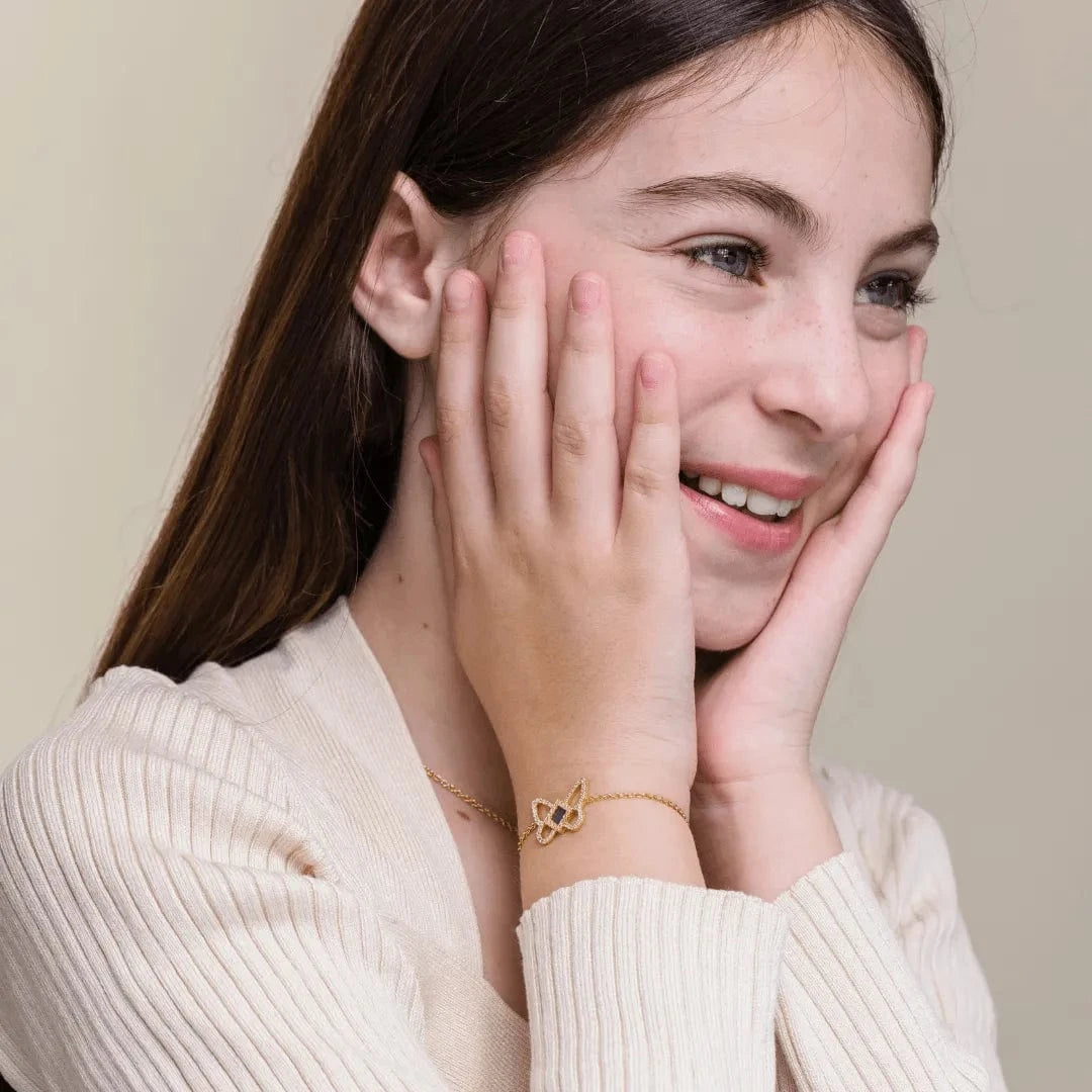 Butterfly Bracelet - זהב ויהלומים
