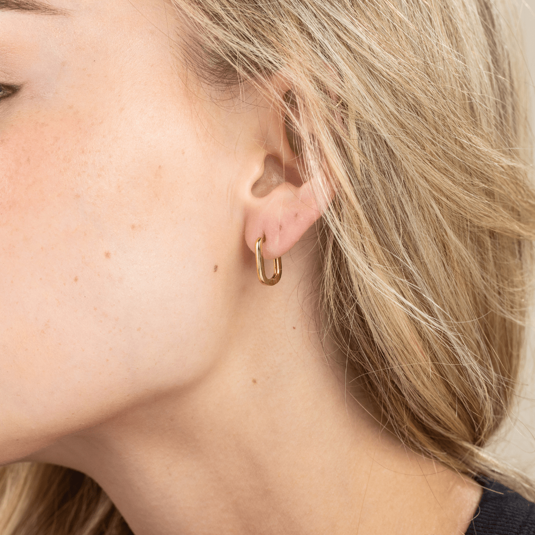 The Princess Clip Earrings - זהב ויהלומים