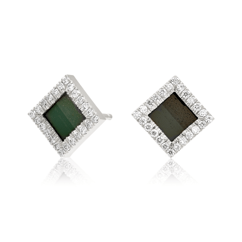 Shiny Tanaor Earrings -  זהב ויהלומים