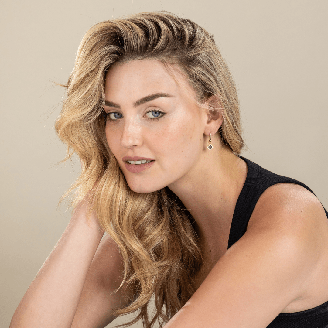 The Princess Clip Earrings - זהב ויהלומים