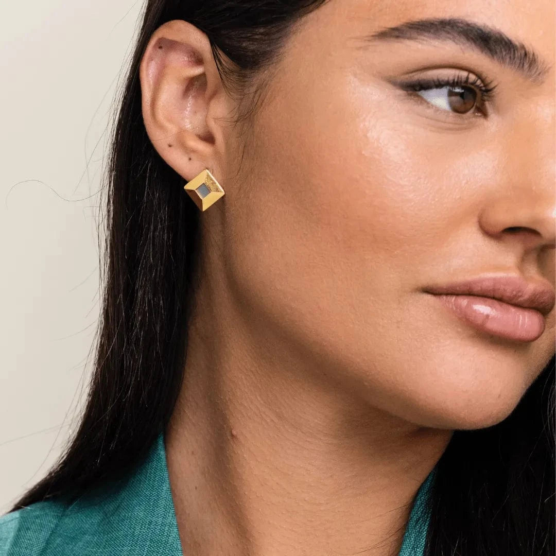 TANAOR Classic Earrings - זהב ויהלומים