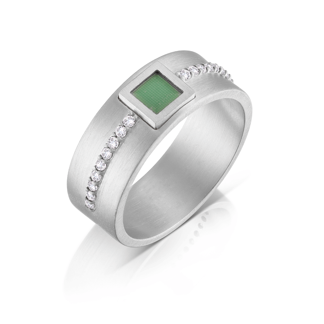 The Legacy White Diamond Ring - זהב ויהלומים (Women)