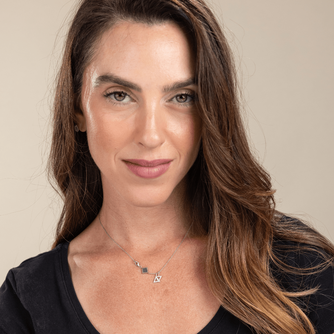 Star of David Necklace for Women - זהב והילומים