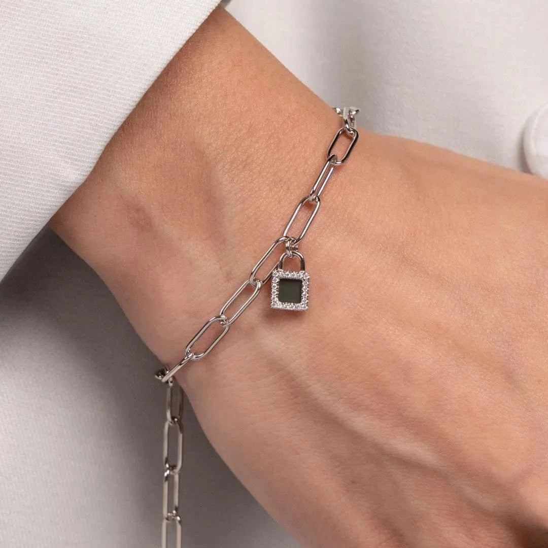 The Shiny Locker Bracelet- זהב ויהלומים