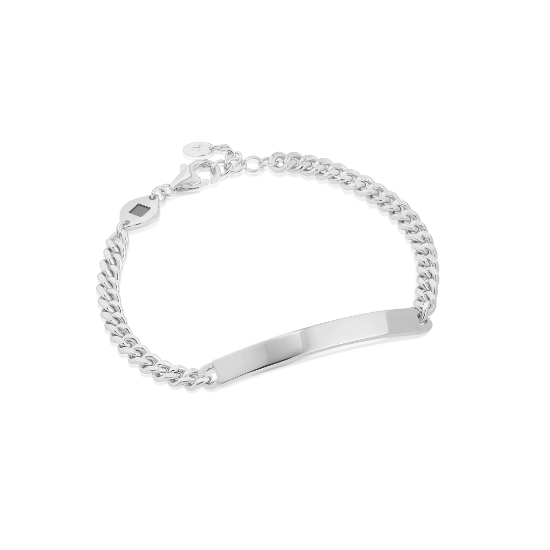 Cuban Plate Bracelet for men - 5mm