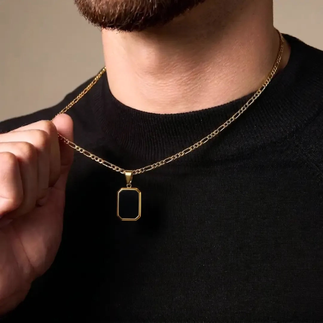 Agate Necklace for Man