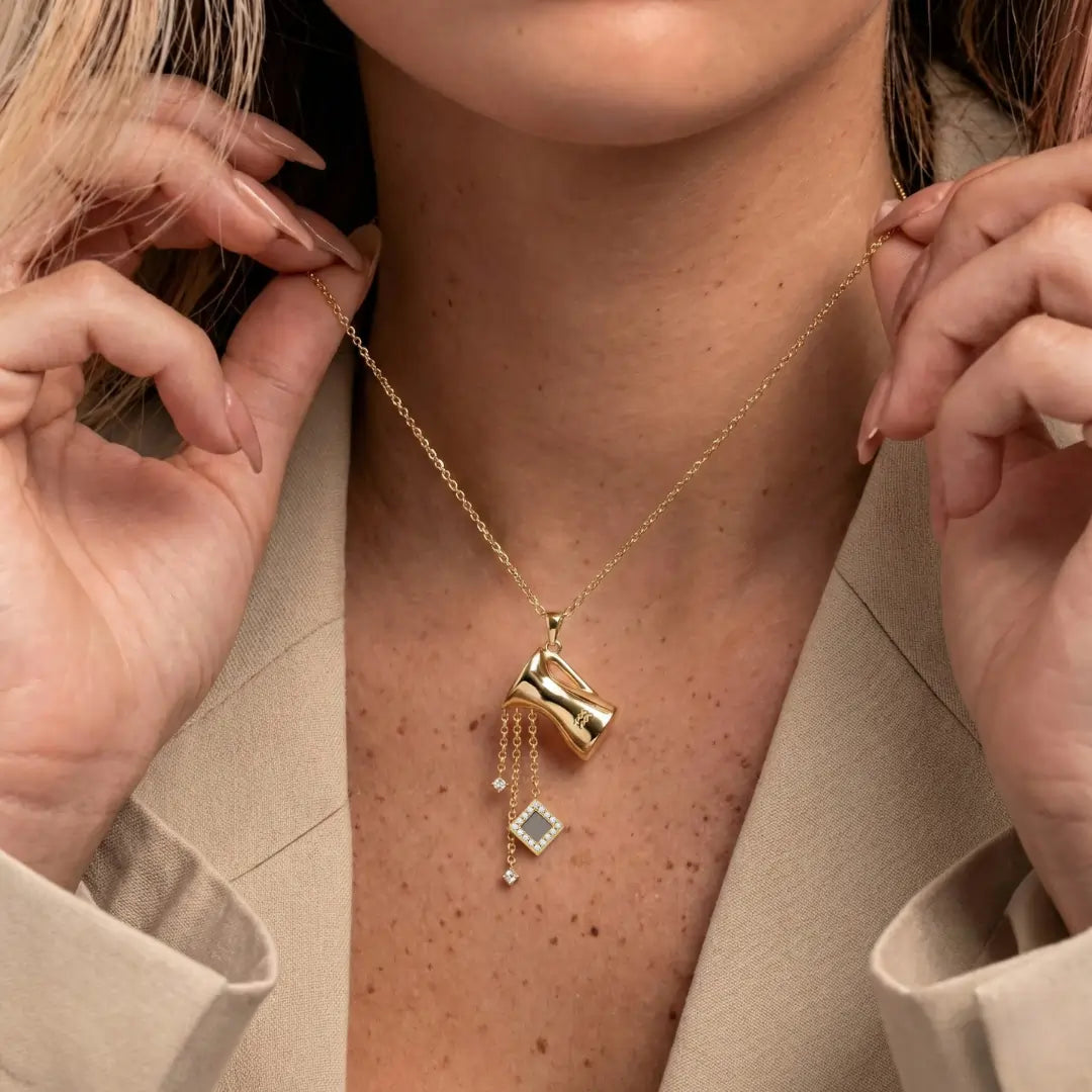 שרשרת מזל דלי לאישה