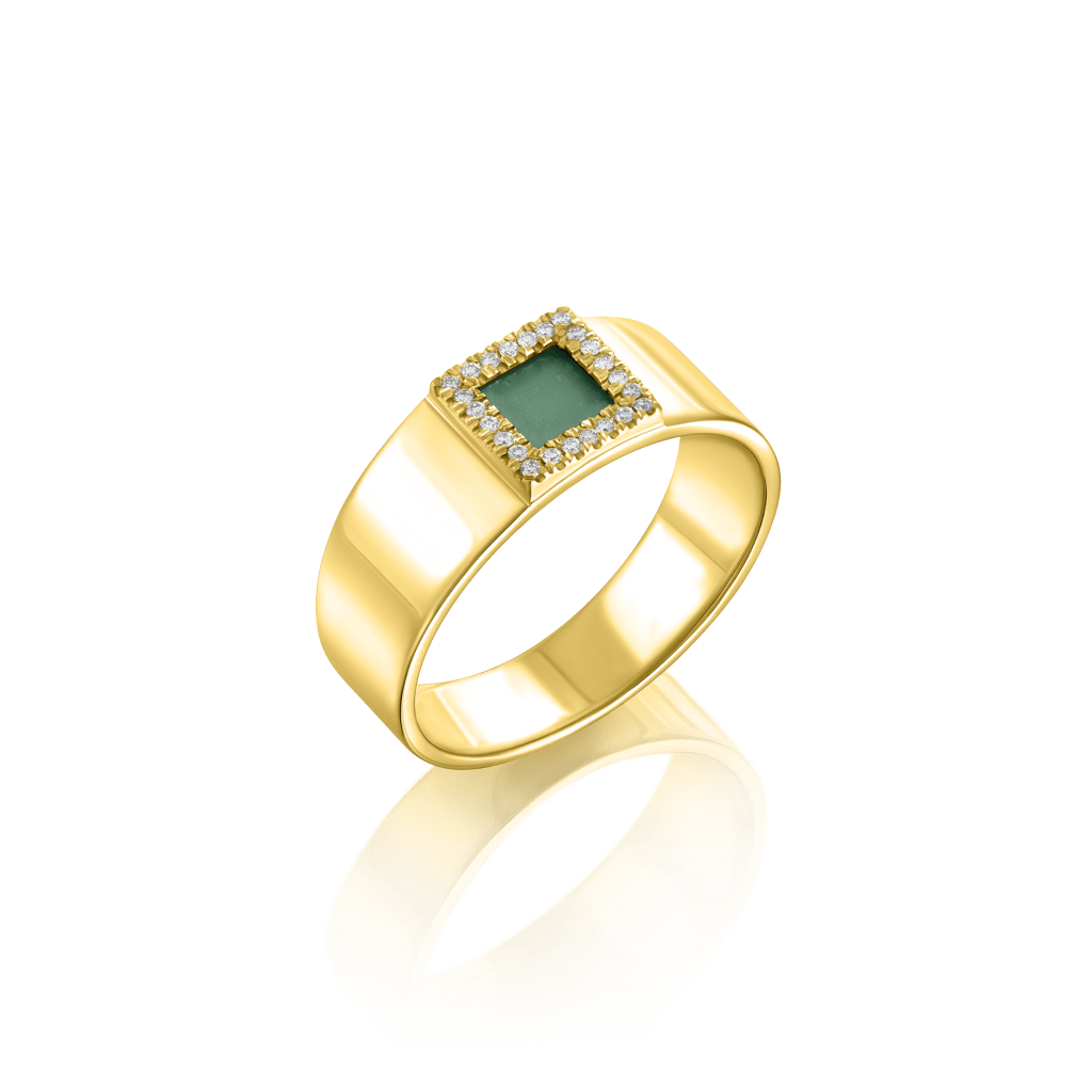 The Shiny Bonding Ring (Women) - זהב ויהלומים