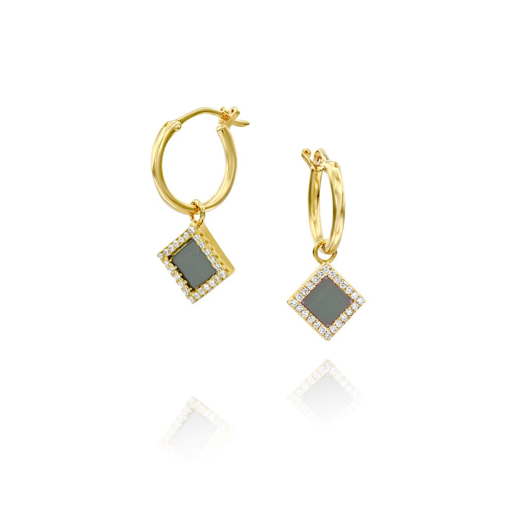 Gypsy Earrings - זהב ויהלומים