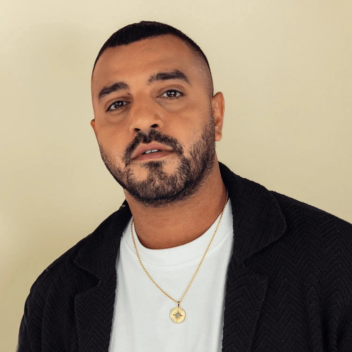 The Compass Necklace - זהב ויהלומים