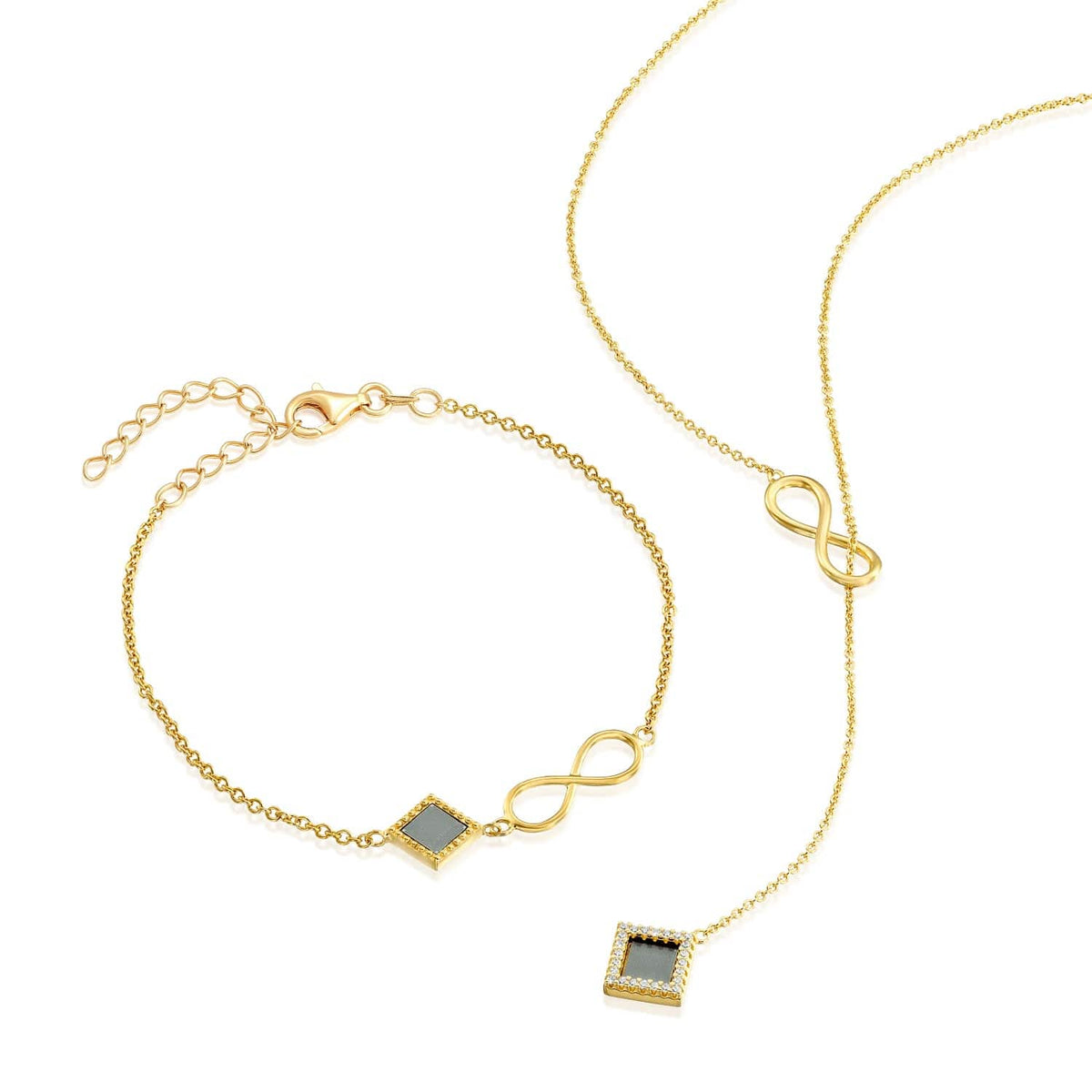 Infinity set for Her - זהב ויהלומים