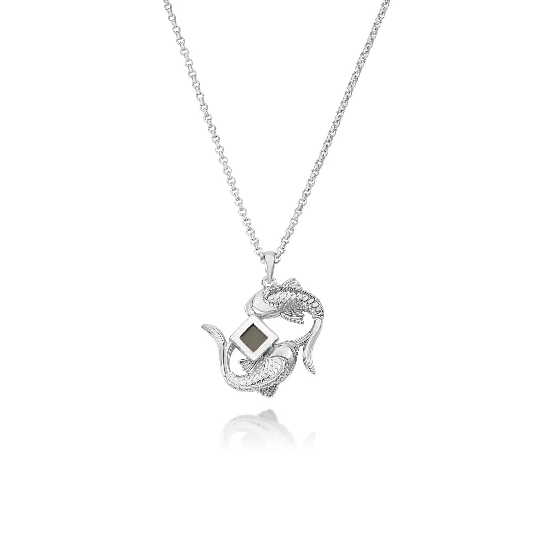 שרשרת מזל דגים לגבר