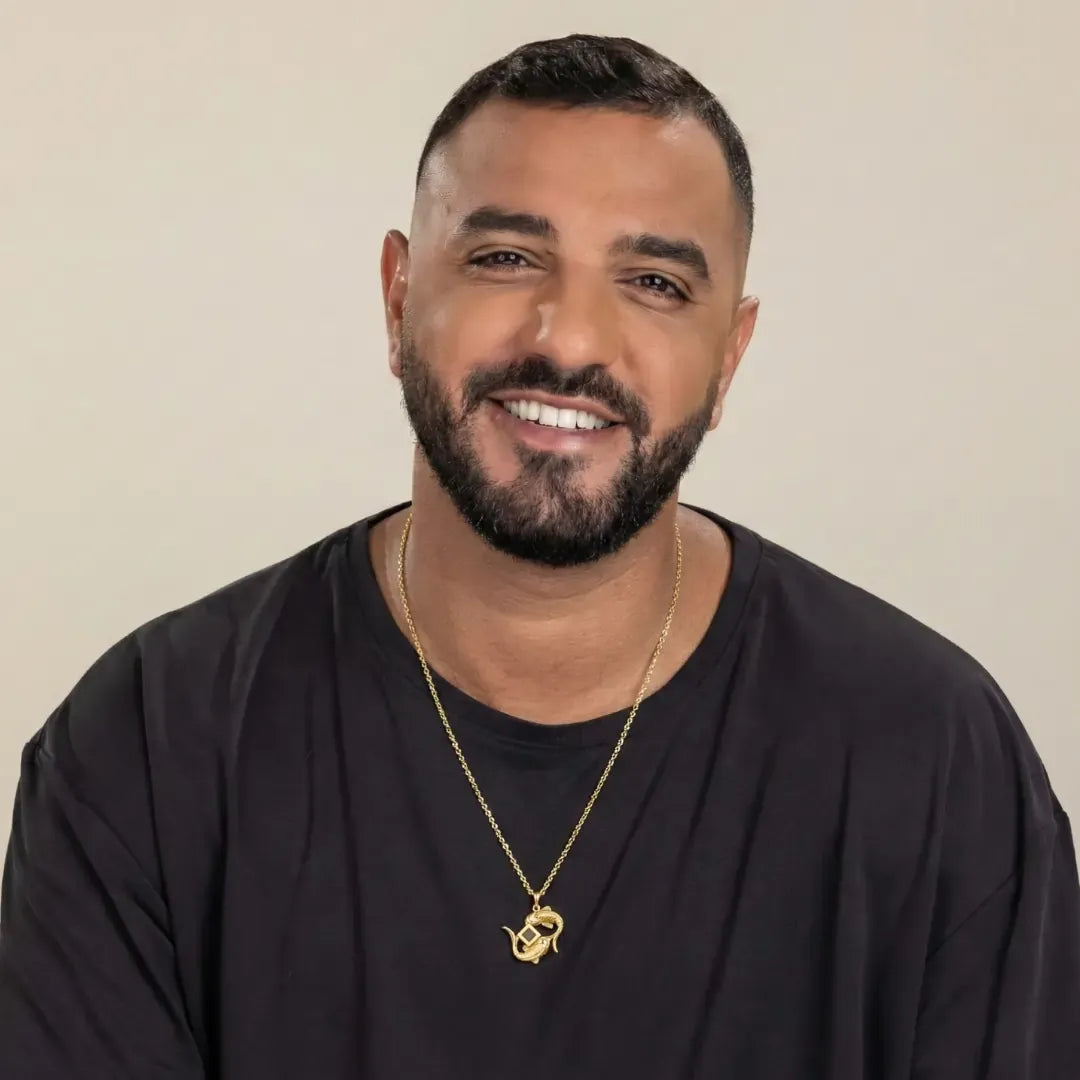 שרשרת מזל דגים לגבר