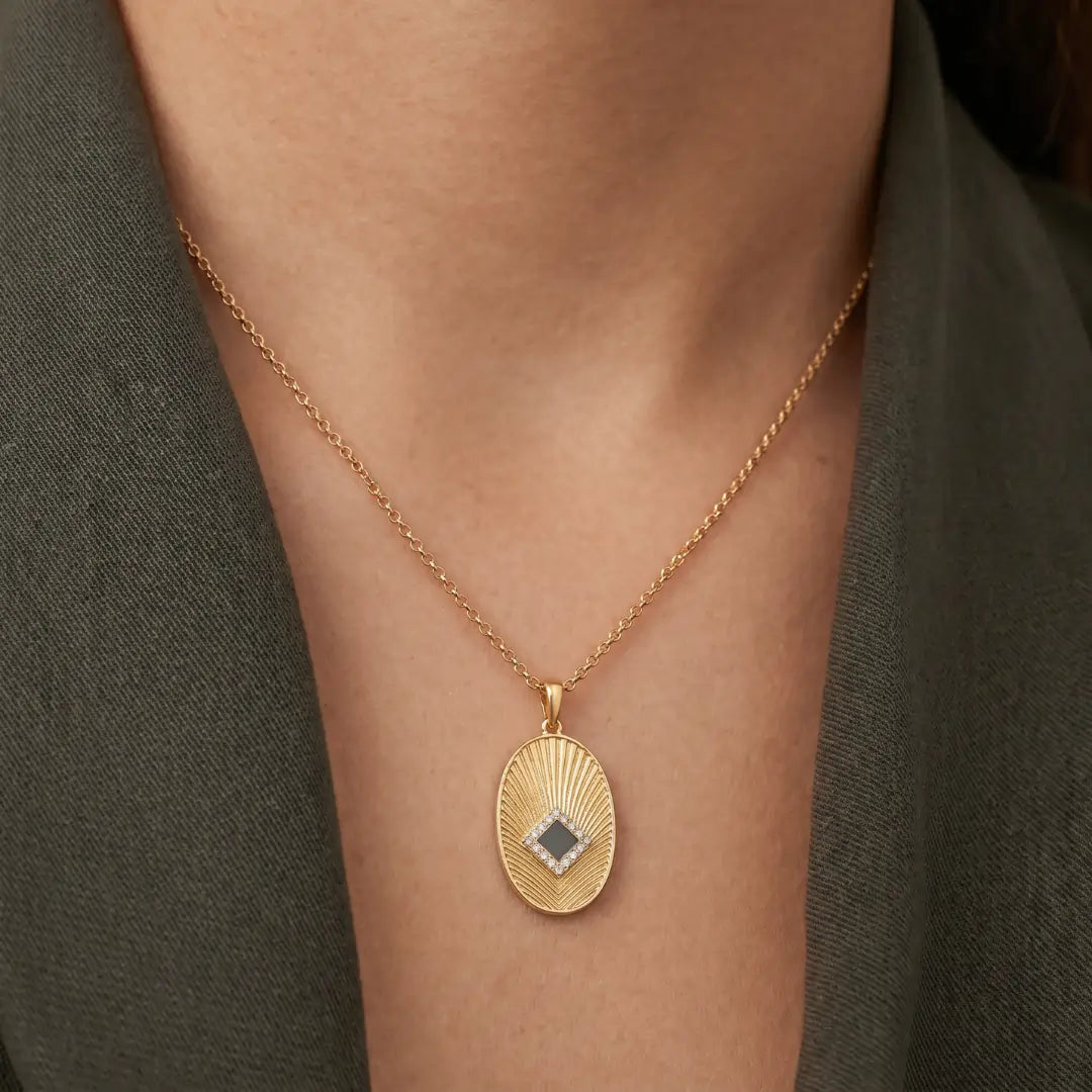 Shield Necklace For Women