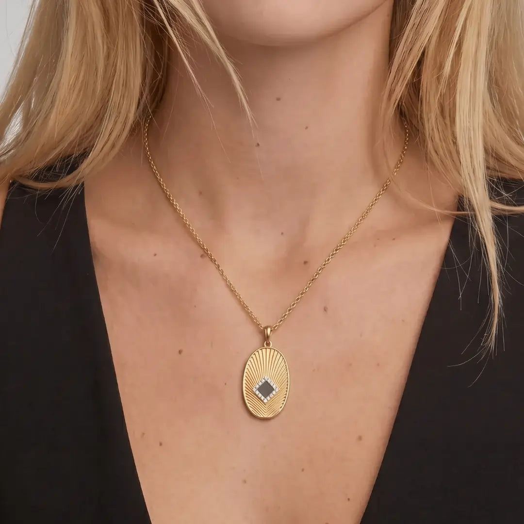 Shield Necklace For Women