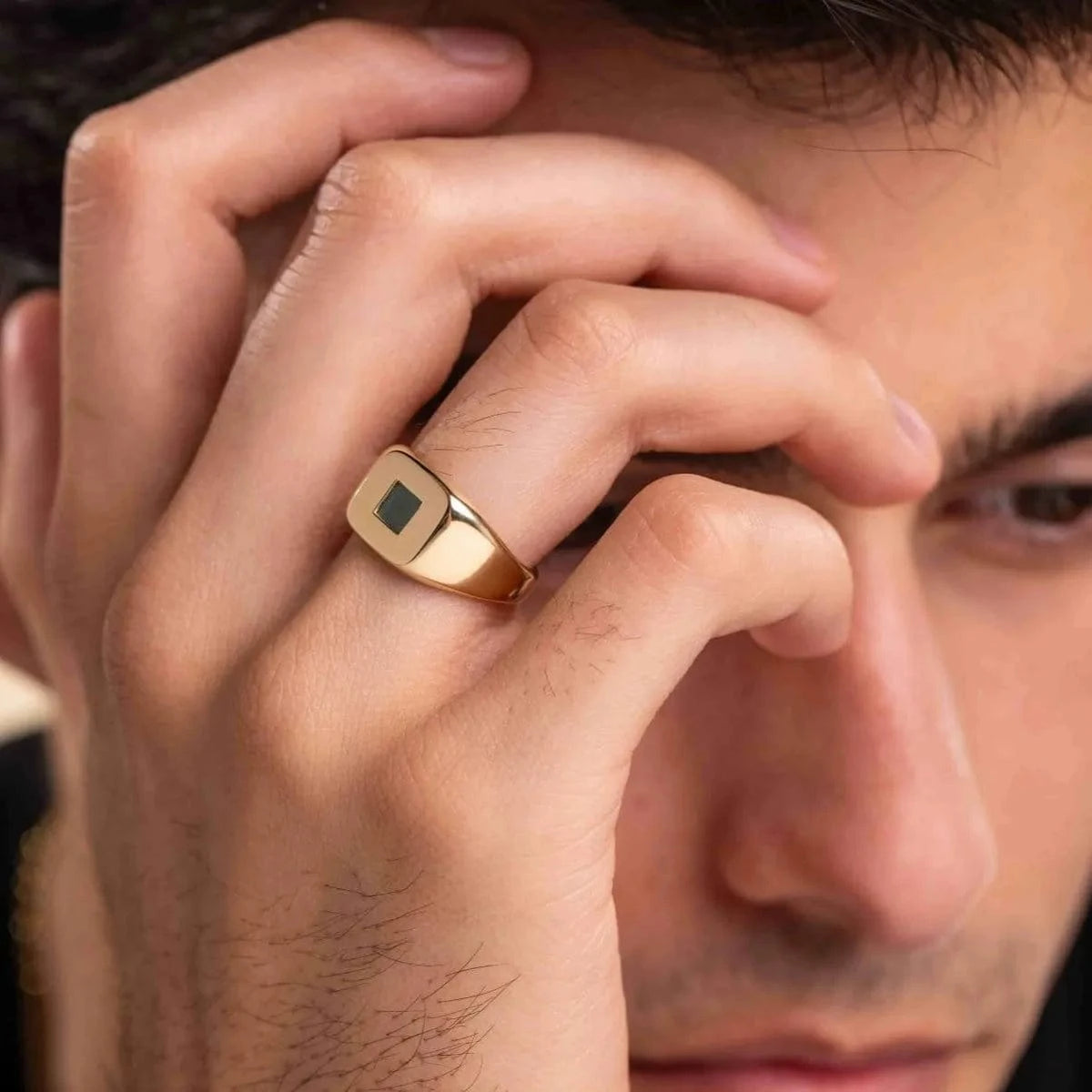 The Signature Ring - זהב 14 קראט