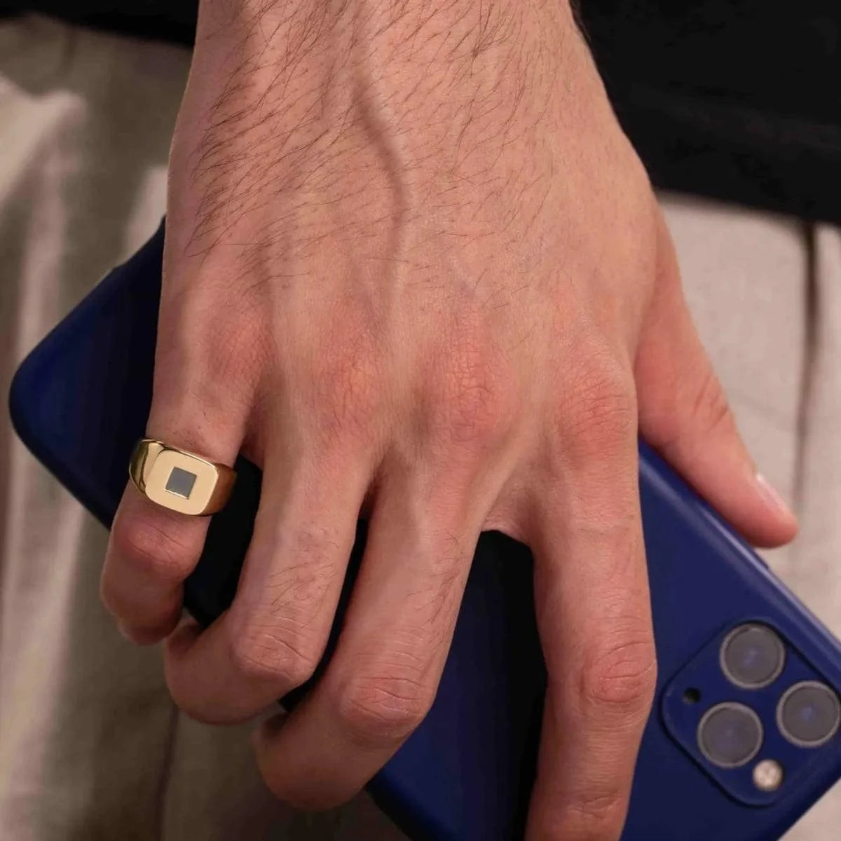 The Signature Ring - זהב 14 קראט