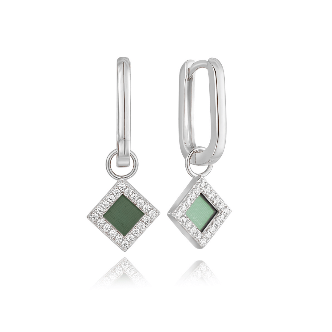 The Princess Clip Earrings - זהב ויהלומים