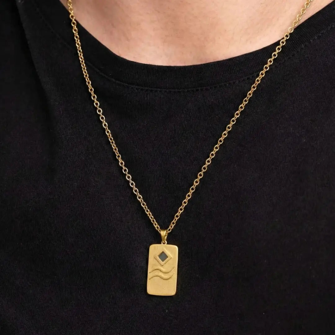 שרשרת מזל דלי לגבר