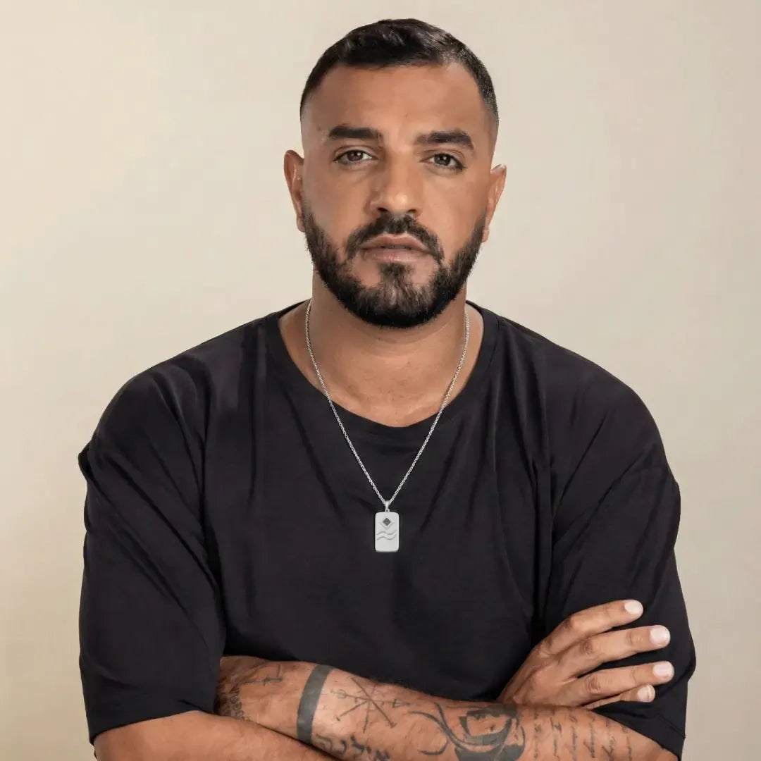 שרשרת מזל דלי לגבר