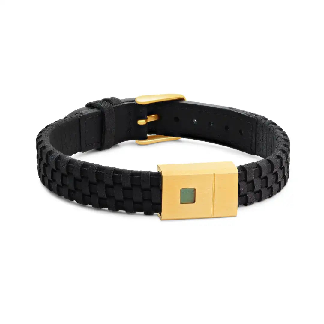 Black Braided Stability Bracelet