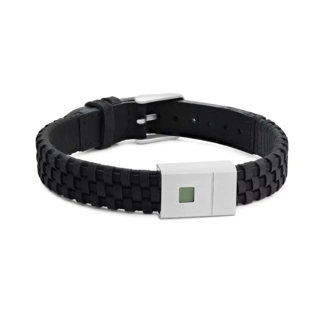Black Braided Stability Bracelet