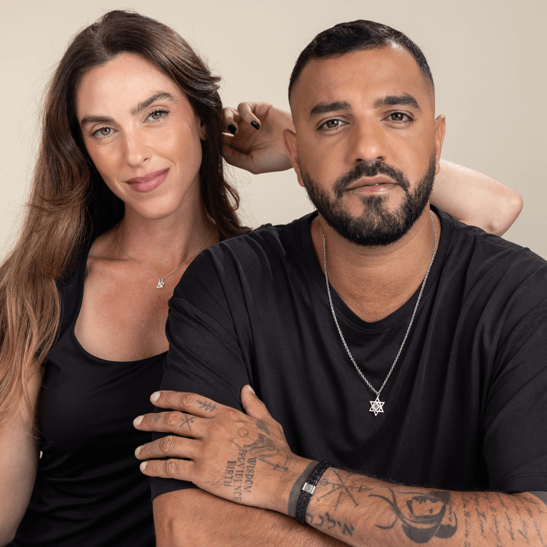 Set of Energy Bracelet & Star Of David Necklace