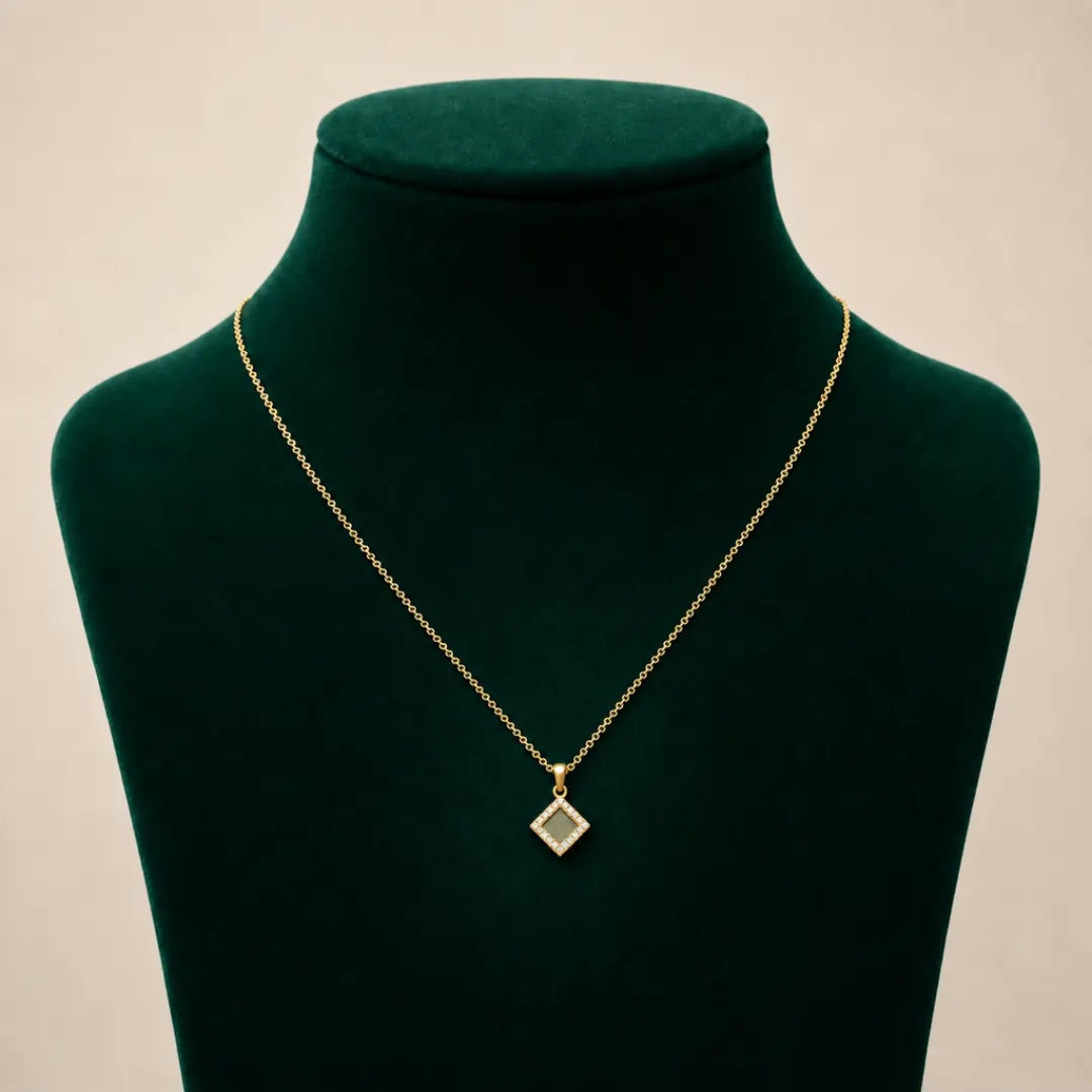 Shiny Tanaor Necklace - זהב ויהלומים