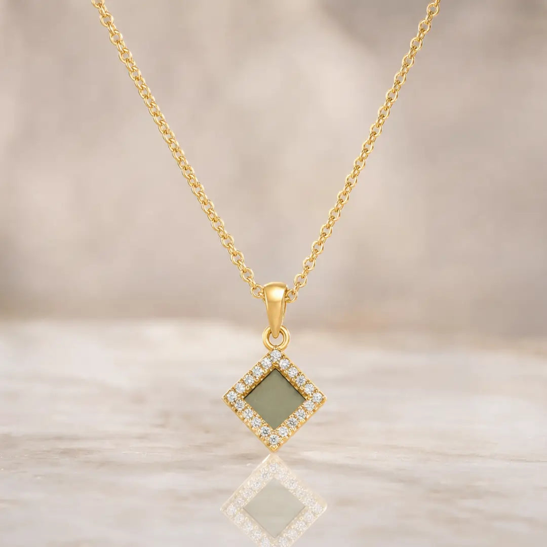 Shiny Tanaor Necklace - זהב ויהלומים