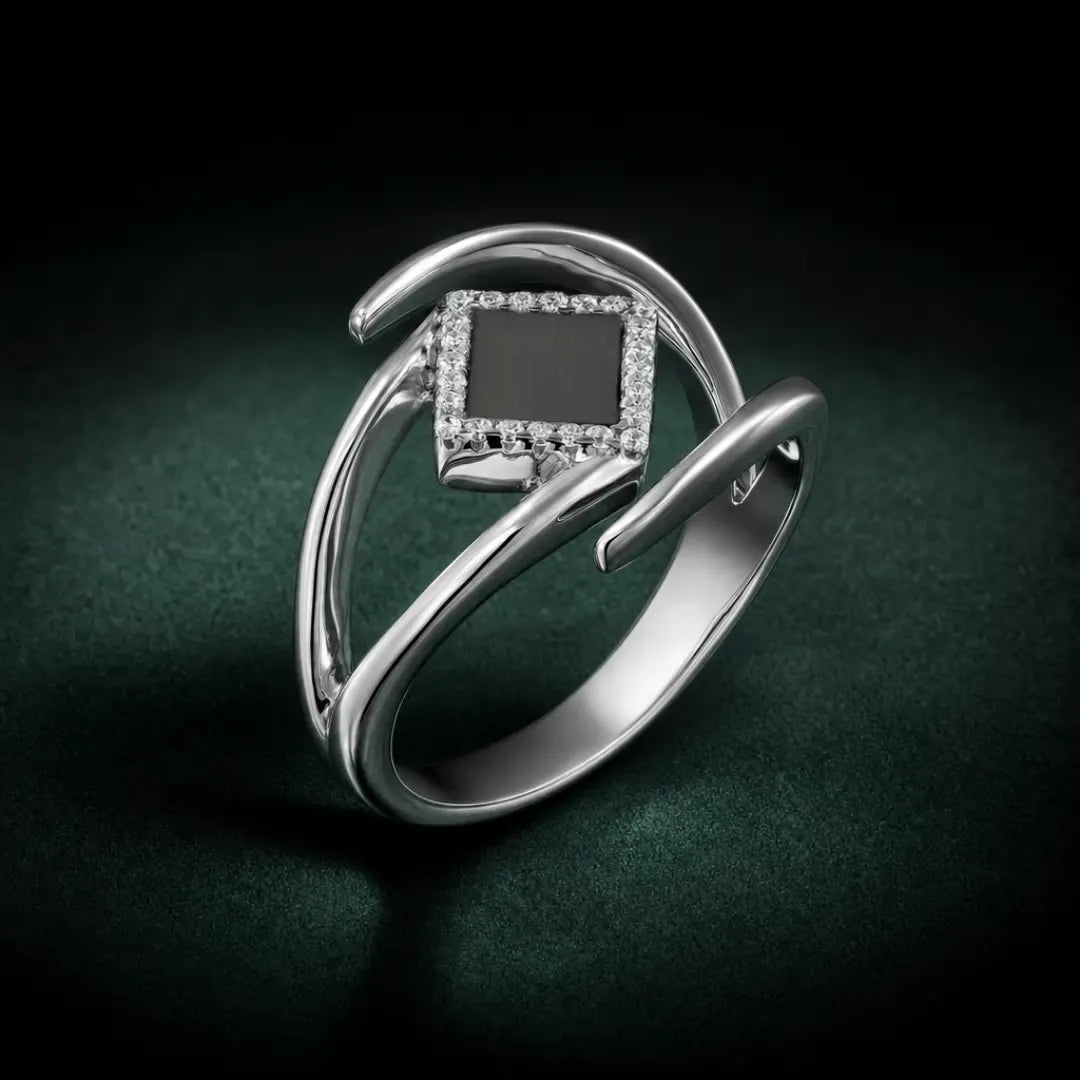 Good Eye Ring- זהב ויהלומים