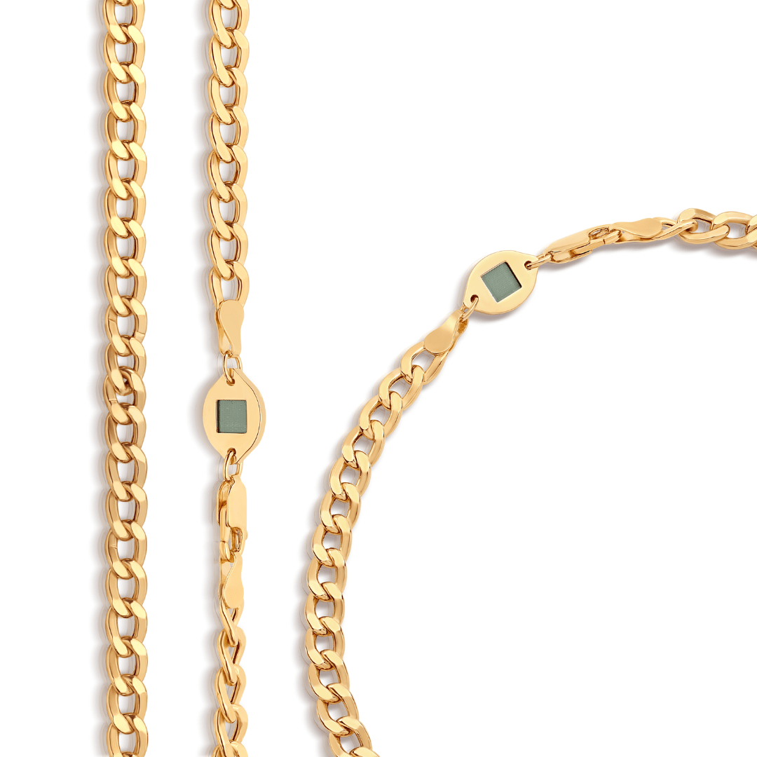 Cuban Necklace 3mm - זהב 14 קראט