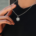 Star of David Necklace for Men