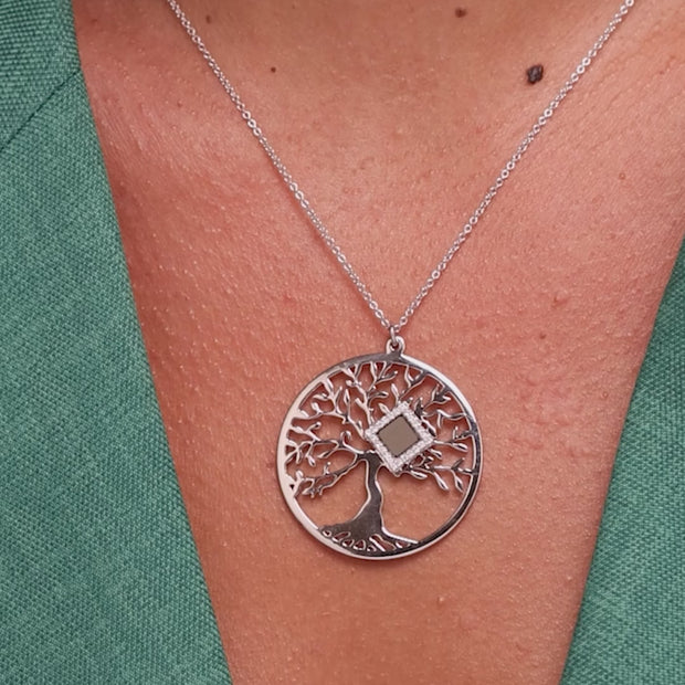 Shiny Tree of Life Necklace