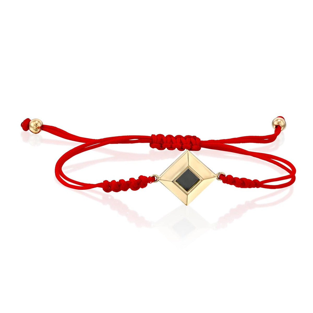 Red Good Eye Bracelet - זהב 14 קראט